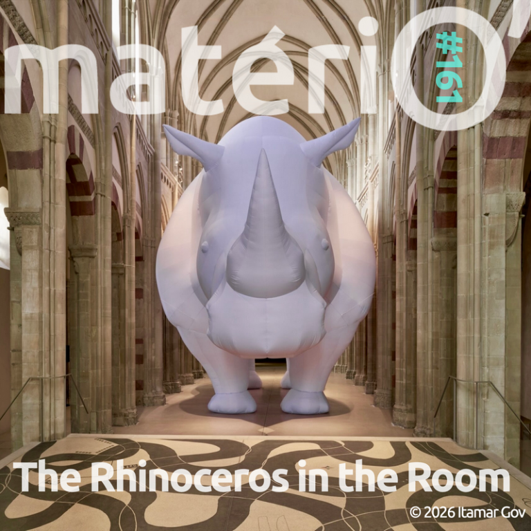 Mat&eacute;riaux biosourc&eacute;s &ndash; Le rhinoc&eacute;ros dans la pi&egrave;ce