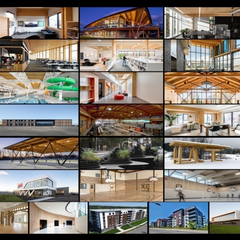 Les finalistes des Prix d’excellence Cecobois 2021