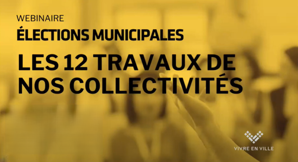 Douze travaux pour transformer villes et villages
