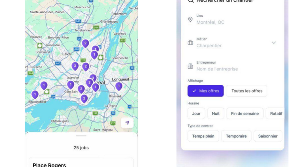 Une premi&egrave;re plateforme d&rsquo;emplois en construction