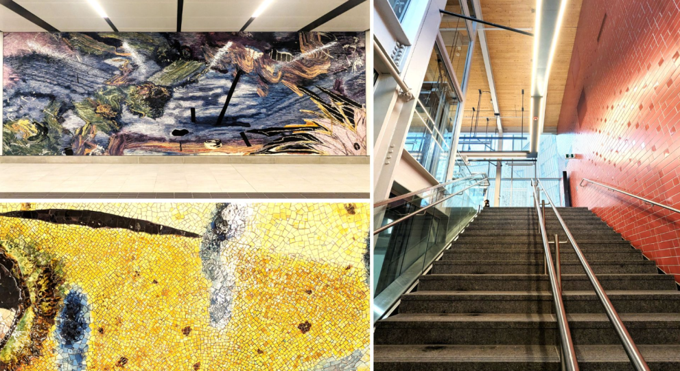 REM Édouard-Montpetit, une station signature