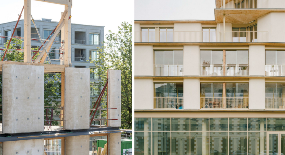 L&rsquo;ancienne caserne Mellinet &ndash; Structure bois et b&eacute;ton de chanvre